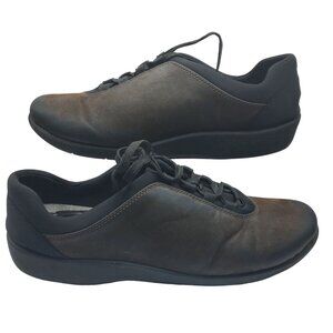 Women's Cloudsteppers By Clarks Loafer Sneakers Sz 11 Brown
